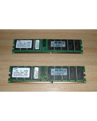 2 x 1GB ECC Registered PC2-3200 DDR2 Kit