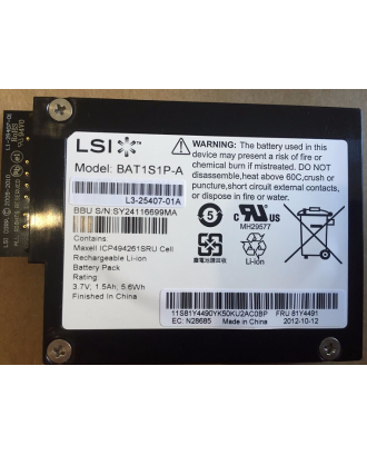 IBM 81Y4491 Battery Kit Serve RAID Controller M5100